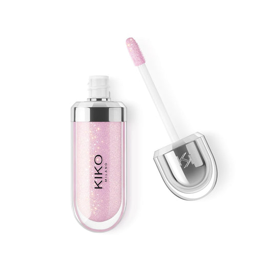 KIKO Milano 3D Hydra Lip Gloss – High Shine, Hydrating, Plumping, Non-Sticky, Moisturizing Lip Makeup